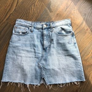Madewell Denim Mini Skirt